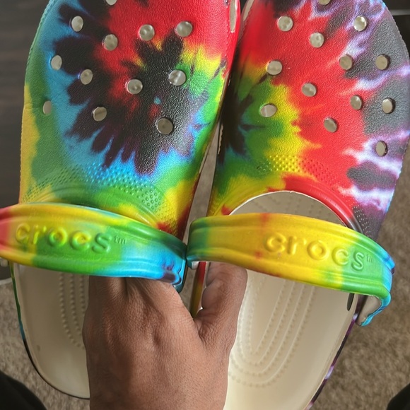 Crocs Colorful Tie-Dye Clogs - Picture 3 of 12